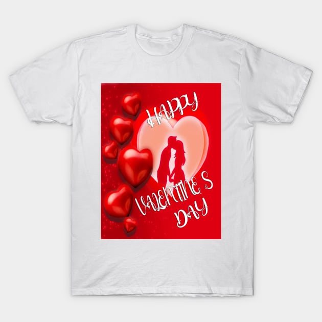 Happy valentine day T-Shirt by KareemTengo